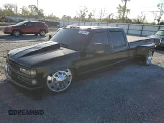 1996 Chevrolet Silverado 3500 с VIN 1GCHC33J3TF020647, выставлен на аукционе Copart как лот 79541644 с пробегом Не указан миль и На запчасти • Non repairable. История ставок и продаж доступна на DreamBid. Изображение 1.