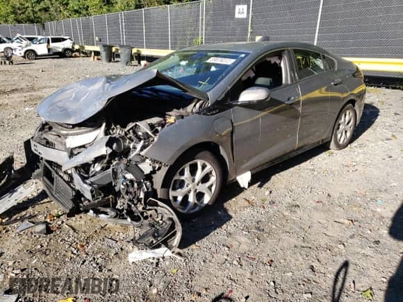 2017 Chevrolet Volt Premier with VIN 1G1RD6S56HU165992, listed as a Copart auction lot 59876012 with Not provided miles and . Bid and sale history available at DreamBid. Image 2.