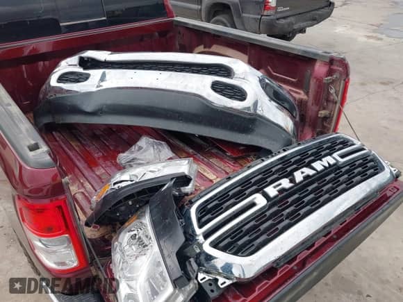 2022 Ram 1500 Big Horn with VIN 1C6RREFT2NN231866, listed as a IAAI auction lot 41258977 with 32,589 mi miles and . Bid and sale history available at DreamBid. Image 12.