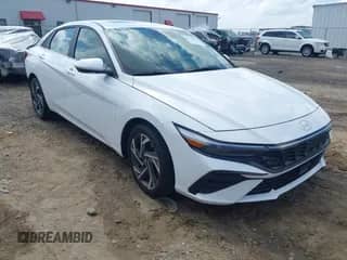 2024 Hyundai Elantra SEL with VIN KMHLS4DG8RU734358, listed as a IAAI auction lot 42766421 with 13,886 mi miles and . Bid and sale history available at DreamBid. Image 1.