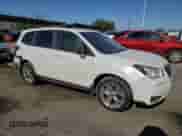 2018 Subaru Forester Premium with VIN JF2SJGECXJH540543, listed as a Copart auction lot 61853795 with 55,366 mi miles and Salvage title. Bid and sale history available at DreamBid. Image 4.