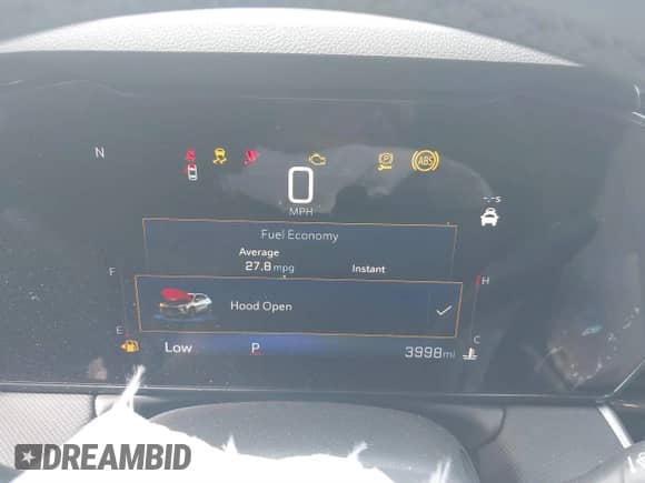 2025 Chevrolet TrailBlazer LT with VIN KL79MPSL8SB093463, listed as a IAAI auction lot 41636738 with 3,998 mi miles and . Bid and sale history available at DreamBid. Image 7.