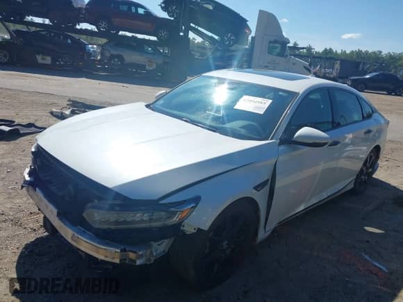 2018 Honda Accord Touring with VIN 1HGCV2F9XJA017191, listed as a IAAI auction lot 43094985 with 119,487 mi miles and . Bid and sale history available at DreamBid. Image 18.