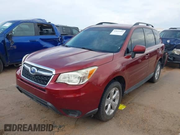 2014 Subaru Forester Premium with VIN JF2SJACC4EG454866, listed as a IAAI auction lot 42693514 with 216,971 mi miles and . Bid and sale history available at DreamBid. Image 17.