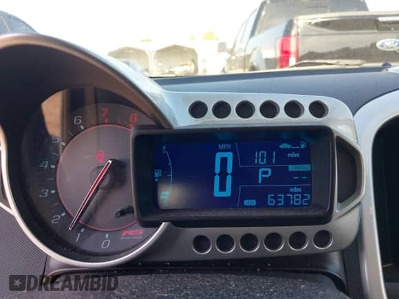 2015 Chevrolet Sonic RS with VIN 1G1JG6SB2F4185485, listed as a IAAI auction lot 42109108 with 63,782 mi miles and . Bid and sale history available at DreamBid. Image 7.