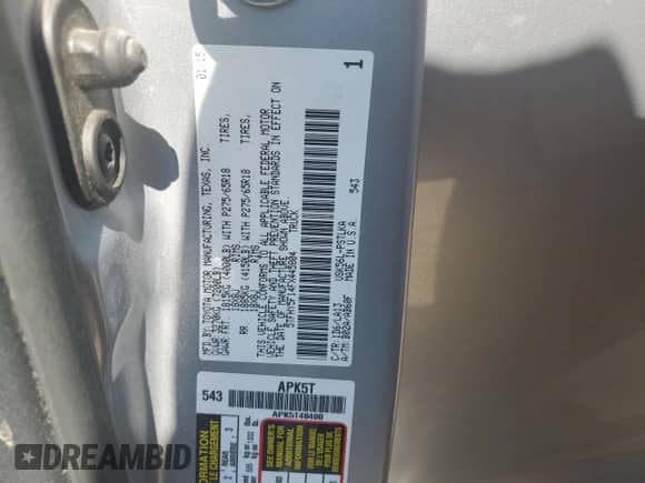 2015 Toyota Tundra Limited z VIN 5TFHY5F14FX445804, wystawiony jako Copart lot #71415285 z przebiegiem 170 690 mil mil oraz Szkoda całkowita • Salvage title. Historia ofert i sprzedaży dostępna na DreamBid. Obrazek 12.