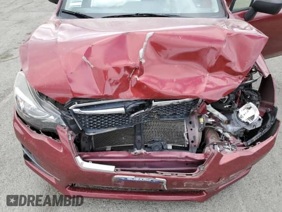 2016 Subaru Impreza with VIN JF1GJAA68GH014167, listed as a Copart auction lot 84834995 with 89,865 mi miles and Salvage title. Bid and sale history available at DreamBid. Image 11.