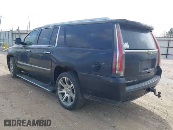 2016 Cadillac Escalade ESV Premium Collection with VIN 1GYS3JKJ4GR257044, listed as a IAAI auction lot 41747244 with 168,140 mi miles and . Bid and sale history available at DreamBid. Image 3.