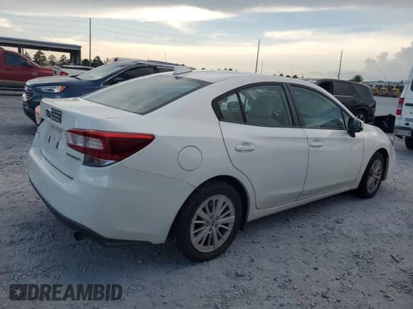 2018 Subaru Impreza Premium с VIN 4S3GKAD66J3623796, выставлен на аукционе Copart как лот 64060825 с пробегом 85 087 миль миль и Списание • Salvage title. История ставок и продаж доступна на DreamBid. Изображение 3.