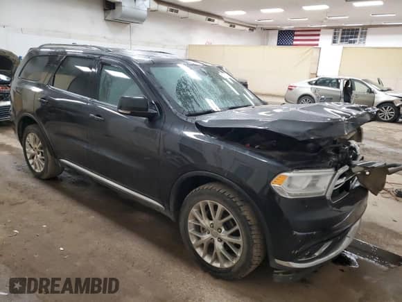 2016 Dodge Durango Limited with VIN 1C4RDJDG4GC393034, listed as a Copart auction lot 82116774 with 215,877 mi miles and Clean title. Bid and sale history available at DreamBid. Image 4.