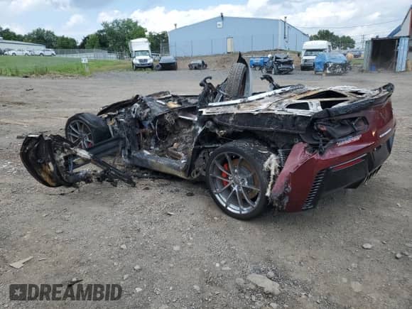 2019 Chevrolet Corvette Grand Sport 2LT с VIN 1G1YY3D77K5122048, выставлен на аукционе Copart как лот 70089845 с пробегом Не указан миль и Списание • Salvage title. История ставок и продаж доступна на DreamBid. Изображение 2.