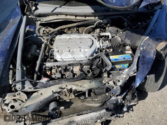 2009 Honda Accord EX-L with VIN 1HGCP36839A036152, listed as a Copart auction lot 85346665 with 218,368 mi miles and Salvage title. Bid and sale history available at DreamBid. Image 11.