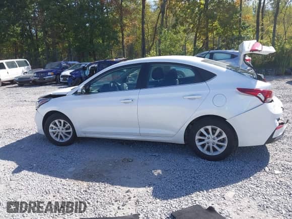 2022 Hyundai Accent SEL with VIN 3KPC24A6XNE180524, listed as a IAAI auction lot 43366323 with 20,918 mi miles and . Bid and sale history available at DreamBid. Image 14.