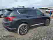 2021 Hyundai Santa Fe Calligraphy with VIN 5NMS5DAL7MH371138, listed as a Copart auction lot 55554485 with 48,645 mi miles and Salvage title. Bid and sale history available at DreamBid. Image 3.