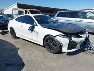 2021 BMW 4 Series M440i xDrive с VIN WBA13AR00MCF97918, выставлен на аукционе IAAI как лот 42715366 с пробегом 46 088 миль миль и . История ставок и продаж доступна на DreamBid. Изображение 1.