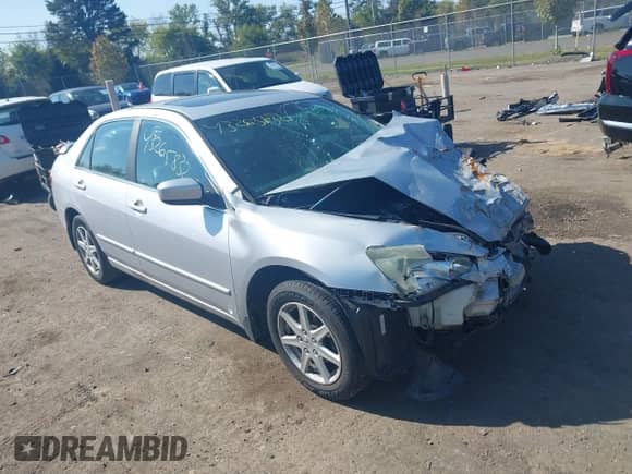 2004 Honda Accord EX with VIN 1HGCM66854A011661, listed as a IAAI auction lot 43265832 with Not provided miles and . Bid and sale history available at DreamBid. Image 1.