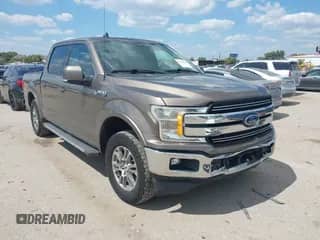 2019 Ford F-150 XL with VIN 1FTEW1CPXKKE47963, listed as a IAAI auction lot 43314236 with 171,594 mi miles and . Bid and sale history available at DreamBid. Image 1.