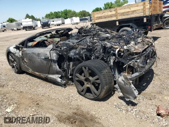 2007 Lamborghini Gallardo с VIN ZHWGU22T37LA04553, выставлен на аукционе Copart как лот 59555995 с пробегом Не указан миль и Списание • Salvage title. История ставок и продаж доступна на DreamBid. Изображение 2.