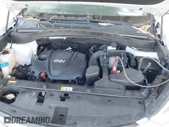 2016 Hyundai Santa Fe with VIN 5XYZTDLB1GG327689, listed as a IAAI auction lot 43518068 with 181,602 mi miles and . Bid and sale history available at DreamBid. Image 10.