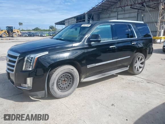 2015 Cadillac Escalade Luxury z VIN 1GYS3MKJ2FR527095, wystawiony jako Copart lot #84441465 z przebiegiem 149 594 mil mil oraz Czysty tytuł • Clean title. Historia ofert i sprzedaży dostępna na DreamBid. Obrazek 1.