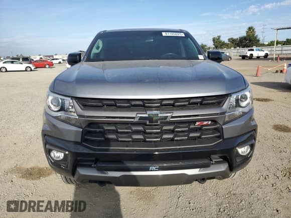 2022 Chevrolet Colorado 2WD Z71 with VIN 1GCGSDEN7N1239955, listed as a Copart auction lot 81105025 with 73,310 mi miles and Salvage title. Bid and sale history available at DreamBid. Image 5.