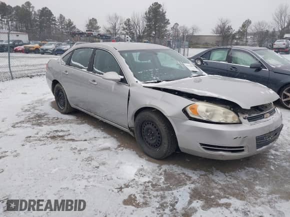 2008 Chevrolet Impala LS with VIN 2G1WB58K781315846, listed as a IAAI auction lot 41620895 with 187,205 mi miles and . Bid and sale history available at DreamBid. Image 1.