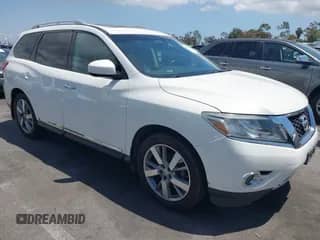 2013 Nissan Pathfinder SL with VIN 5N1AR2MN6DC651905, listed as a IAAI auction lot 42261636 with 163,903 mi miles and . Bid and sale history available at DreamBid. Image 1.