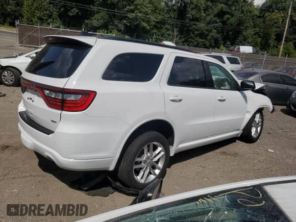 2025 Dodge Durango GT with VIN 1C4RDJDG6SC545937, listed as a Copart auction lot 71033855 with Not provided miles and Salvage title. Bid and sale history available at DreamBid. Image 3.