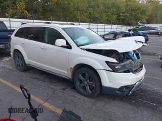 2015 Dodge Journey Crossroad with VIN 3C4PDDGG7FT568643, listed as a IAAI auction lot 43396124 with 204,655 mi miles and . Bid and sale history available at DreamBid. Image 1.