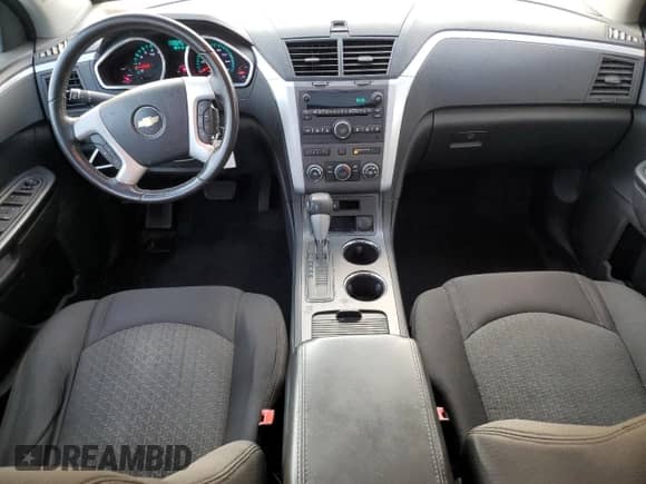 2012 Chevrolet Traverse 1LT with VIN 1GNKRGED4CJ322634, listed as a Copart auction lot 81055205 with 115,945 mi miles and Salvage title. Bid and sale history available at DreamBid. Image 8.