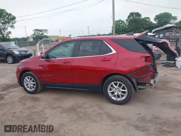 2022 Chevrolet Equinox LT с VIN 3GNAXKEV5NL161042, выставлен на аукционе IAAI как лот 42417629 с пробегом 12 517 миль миль и . История ставок и продаж доступна на DreamBid. Изображение 15.