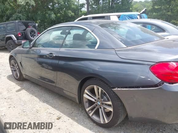 2017 BMW 4 Series 430i with VIN WBA4U7C34H5J54789, listed as a IAAI auction lot 42633691 with 58,827 mi miles and . Bid and sale history available at DreamBid. Image 14.