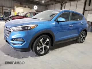2016 Hyundai Tucson Sport with VIN KM8J33A20GU186294, listed as a Copart auction lot 84891555 with 109,008 mi miles and Clean title. Bid and sale history available at DreamBid. Image 1.