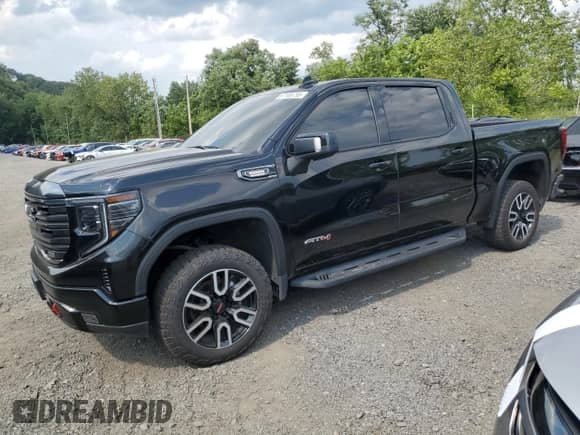 2022 GMC Sierra 1500 AT4 с VIN 1GTUUEET9NZ638563, выставлен на аукционе Copart как лот 67108755 с пробегом Не указан миль и Списание • Salvage title. История ставок и продаж доступна на DreamBid. Изображение 1.