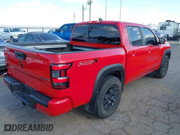 2023 Nissan Frontier SV with VIN 1N6ED1EJ5PN628180, listed as a IAAI auction lot 42807731 with 16,893 mi miles and . Bid and sale history available at DreamBid. Image 4.