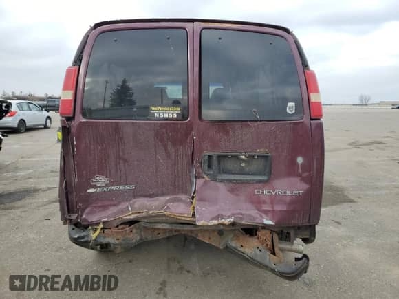 2003 Chevrolet Express Passenger with VIN 1GAHG39U931103320, listed as a Copart auction lot 85278854 with 264,444 mi miles and Salvage title. Bid and sale history available at DreamBid. Image 6.