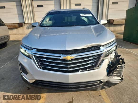 2022 Chevrolet Equinox Premier with VIN 3GNAXNEV5NS104587, listed as a Copart auction lot 60440505 with 42,942 mi miles and Salvage title. Bid and sale history available at DreamBid. Image 5.
