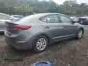 2017 Hyundai Elantra SE with VIN KMHD74LF9HU067944, listed as a Copart auction lot 81636365 with 28,453 mi miles and Salvage title. Bid and sale history available at DreamBid. Image 3.