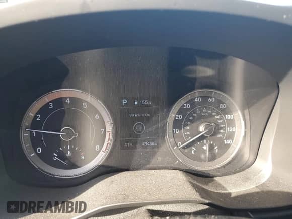 2020 Hyundai Venue SEL with VIN KMHRC8A32LU015727, listed as a Copart auction lot 44823424 with 43,488 mi miles and . Bid and sale history available at DreamBid. Image 9.