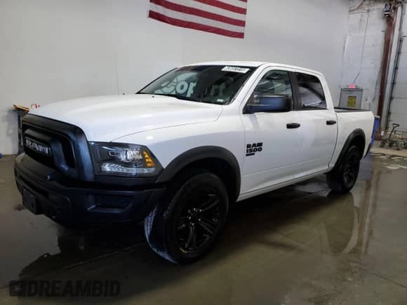 2024 Ram 1500 Warlock z VIN 1C6RR6LGXRS122964, wystawiony jako Copart lot #63657315 z przebiegiem 42 484 mil mil oraz Czysty tytuł • Clean title. Historia ofert i sprzedaży dostępna na DreamBid. Obrazek 1.