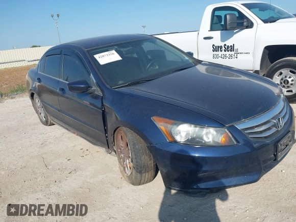 2012 Honda Accord LX Premium with VIN 1HGCP2F48CA161016, listed as a IAAI auction lot 42872256 with 88,643 mi miles and . Bid and sale history available at DreamBid. Image 1.