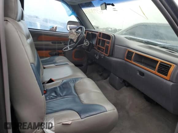 1997 Dodge 1500 with VIN 1B7HC16Z5VJ543075, listed as a Copart auction lot 63980615 with 124,583 mi miles and Salvage title. Bid and sale history available at DreamBid. Image 7.