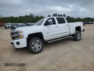 2018 Chevrolet Silverado 2500HD High Country с VIN 1GC1KXEY5JF208959, выставлен на аукционе Copart как лот 51420665 с пробегом 130 049 миль миль и Списание • Salvage title. История ставок и продаж доступна на DreamBid. Изображение 1.