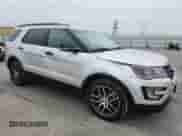 2017 Ford Explorer Sport with VIN 1FM5K8GT1HGD88403, listed as a Copart auction lot 69809245 with 151,431 mi miles and Salvage title. Bid and sale history available at DreamBid. Image 4.