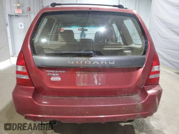 2005 Subaru Forester XS с VIN JF1SG65655H717951, выставлен на аукционе Copart как лот 66994025 с пробегом Не указан миль и Чистый • Clean title. История ставок и продаж доступна на DreamBid. Изображение 6.
