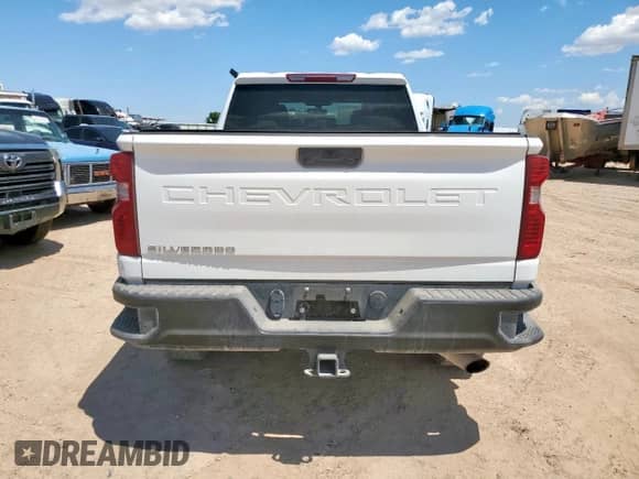 2023 Chevrolet Silverado 2500HD Work Truck with VIN 1GC1YLE76PF140176, listed as a Copart auction lot 63506405 with 34,040 mi miles and Clean title. Bid and sale history available at DreamBid. Image 6.