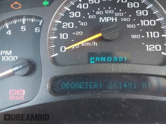 2004 Chevrolet Tahoe LS with VIN 1GNEC13Z04R193675, listed as a IAAI auction lot 43256950 with 261,481 mi miles and . Bid and sale history available at DreamBid. Image 7.