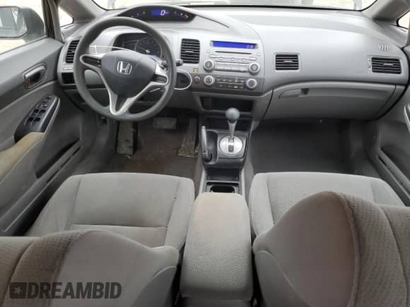 2010 Honda Civic with VIN 2HGFA1F25AH015520, listed as a Copart auction lot 50523565 with 169,256 mi miles and Salvage title. Bid and sale history available at DreamBid. Image 8.