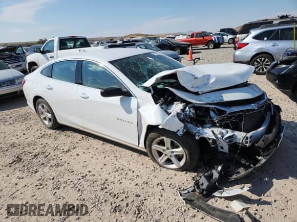 2023 Chevrolet Malibu LS with VIN 1G1ZB5ST4PF121846, listed as a Copart auction lot 71609475 with 40,020 mi miles and Salvage title. Bid and sale history available at DreamBid. Image 4.