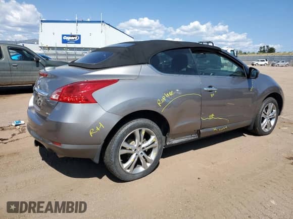 2011 Nissan Murano with VIN JN8AZ1FY4BW002271, listed as a Copart auction lot 68742125 with 93,267 mi miles and Salvage title. Bid and sale history available at DreamBid. Image 3.